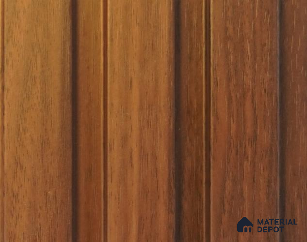 Dark Brown Plain Colour Louver PN 00059 (3771-103) 9 ft x 4.7 inch MDF Panel - 18 mm | Suitable for Feature Wall, TV Unit & Living Room | Width is Subjected to 5% Variation