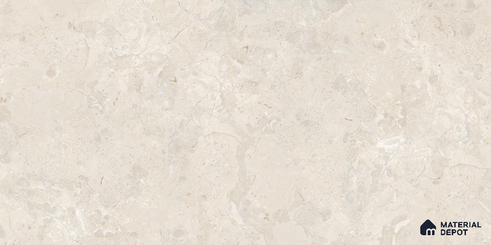 Marble Floor & Wall Tile Chalk Slit Light Glossy Finish TL 02473 | 5 ft x 2.5 ft Vitrified Slab - 9 mm | 4 Random Design | Suitable for Living Room, Bedroom