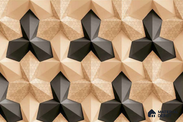 TL 01777 C Highlighter Geometic Mix 18 x 12 inch Glossy Finish Ceramic Wall Tile - 7 mm