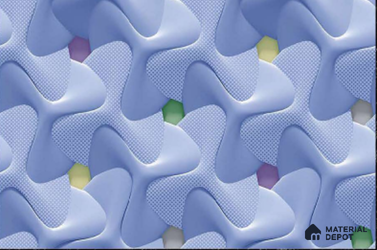 TL 01778 A Highlighter Sapphire Blue 18 x 12 inch Glossy Finish Ceramic Wall Tile - 7 mm