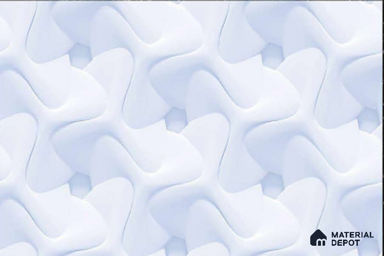 TL 01778 B Light Aqua Blue 18 x 12 inch Glossy Finish Ceramic Wall Tile - 7 mm