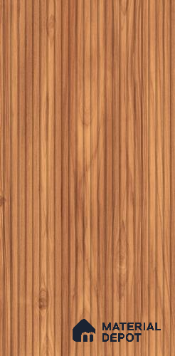 Wooden Wall Tile TL 05121 B Mokuzai Maple Veil 4 ft x 2 ft Vitrified Laminate Stripe Matte Finish - 9 mm (Random 2) | Suitable for Living Room, Bedroom & Bathroom