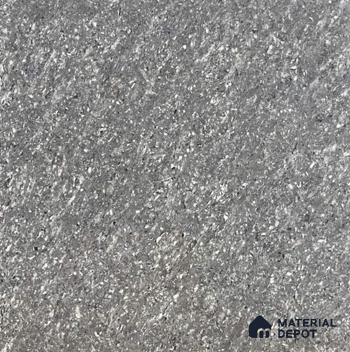 TL 00368 Leaden Grey 2 ft x 2 ft Glossy Finish Double Charged Vitrified Floor Tile - 9 mm