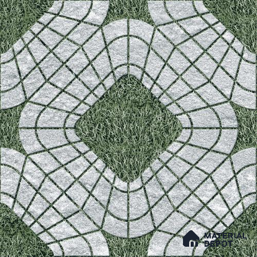 Parking Tile Silverado 12 x 12 inch Anti Skid Matte Finish Vitrified Floor Tile - 8 mm | TL 01824 | Suitable for Parking, Terrace & Outdoor Areas