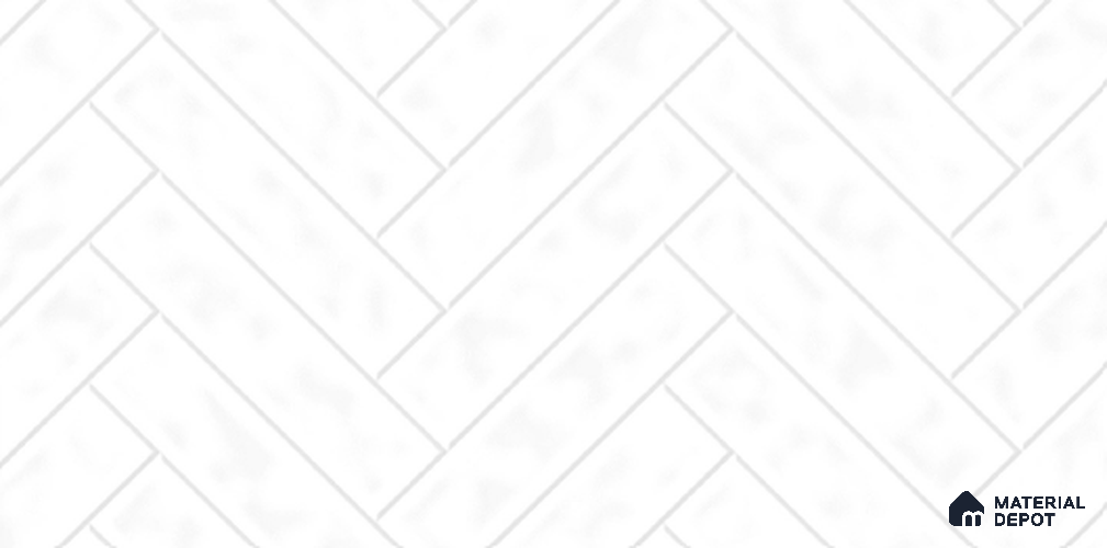 Faux Subway Wall Tile TL 10765 White Pearl Light 2 ft x 1 ft Glossy Finish Ceramic Tile - 9 mm | Please Expect a Slight Variation of Pattern