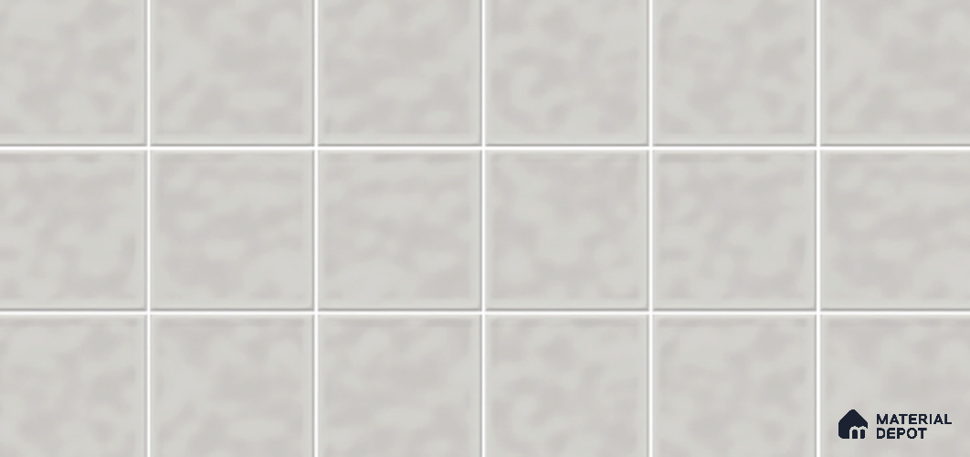 Faux Subway Wall Tile TL 10769 White Arctic Light 2 ft x 1 ft Glossy Finish Ceramic Tile - 9 mm | Please Expect a Slight Variation of Pattern