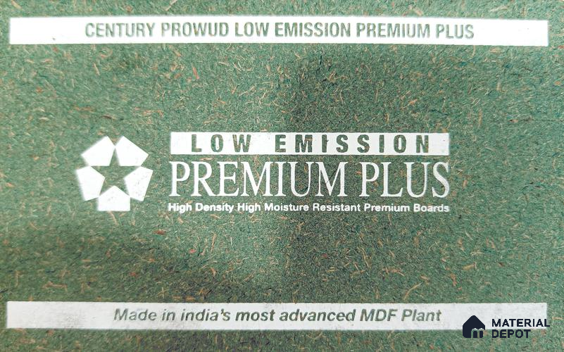 Low Emission Premium Plus 8 ft x 4 ft Plain HDHMR Board - 5.5 mm (10 Years Warranty)