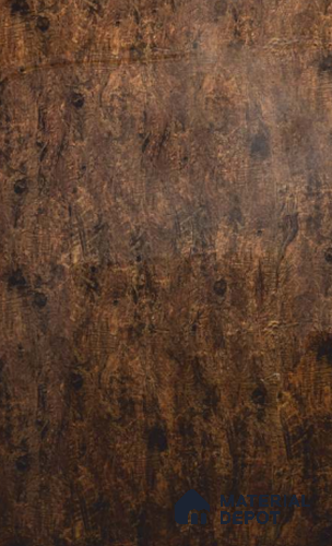Wooden Look GA 4607 8 ft x 4 ft Wooden Glossy Finish 6H Antiscratch Acrylic Laminate - 1.5 mm