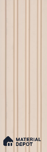 Pink Plain Colour Louver PN 05926 8 ft x 6 inch Charcoal Panel - 11 mm | Suitable for Feature Wall, TV Unit & Living Room | Width is Subjected to 5% Variation