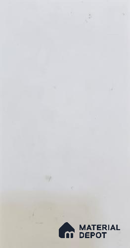 Solid White Solid Colors Look LM 23002 8 ft x 4 ft High Gloss Finish ASA Laminate - 1 mm | Suitable for Living Room, Kitchen, Office