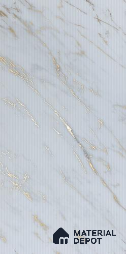 Marble Fluted LM 23738 8 ft x 4 ft High Gloss Finish Acrylic Laminate - 3 mm | Suitable for TV Unit,Wardrobe, Kitchen Cabinets