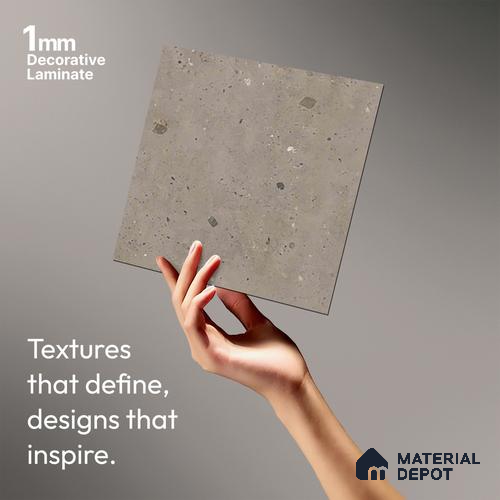 Stone Look LM 03772 8 ft x 4 ft Matte Finish Decorative Laminate - 1 mm | Suitable for TV Unit, Wardrobe, Kitchen Cabinets