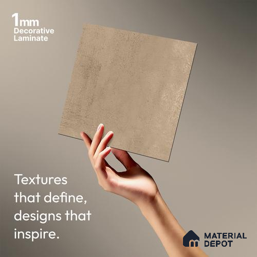 Stone Look LM 03777 8 ft x 4 ft Matte Finish Decorative Laminate - 1 mm | Suitable for TV Unit, Wardrobe, Kitchen Cabinets