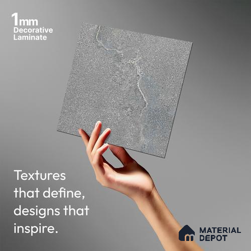 Stone Look LM 03778 8 ft x 4 ft Matte Finish Decorative Laminate - 1 mm | Suitable for TV Unit, Wardrobe, Kitchen Cabinets