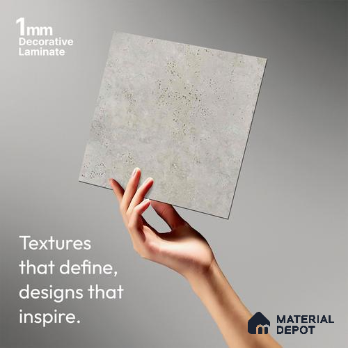 Stone Look LM 03779 8 ft x 4 ft Matte Finish Decorative Laminate - 1 mm | Suitable for TV Unit, Wardrobe, Kitchen Cabinets