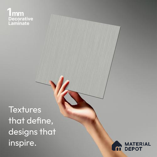 Patterned Look LM 03810 8 ft x 4 ft Texture Finish Decorative Laminate - 1 mm | Suitable for Bedroom, TV Unit, Wardrobe