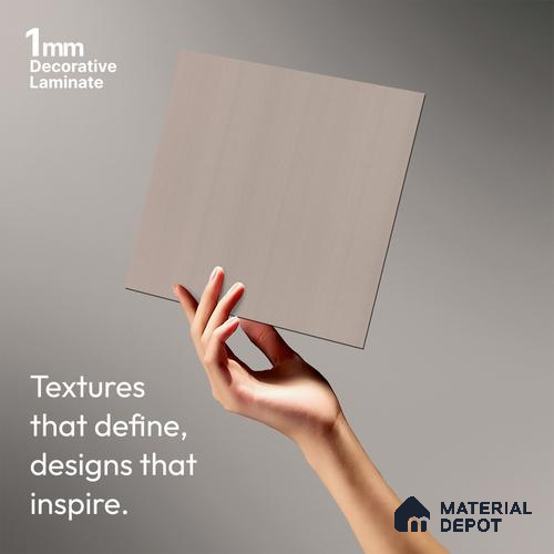 Stone Look LM 03843 8 ft x 4 ft Texture Finish Decorative Laminate - 1 mm | Suitable for TV Unit, Wardrobe, Kitchen Cabinets