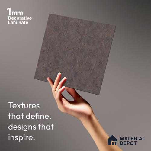 Stone Look LM 03846 8 ft x 4 ft Texture Finish Decorative Laminate - 1 mm | Suitable for TV Unit, Wardrobe, Kitchen Cabinets