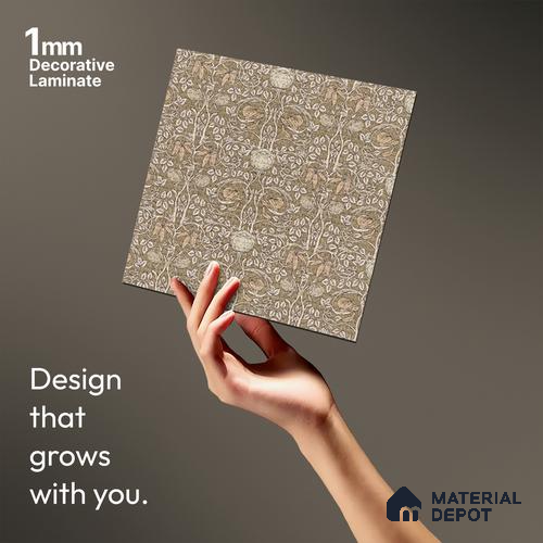 Patterned Look LM 20091 8 ft x 4 ft Texture Finish Decorative Laminate - 1 mm | Suitable for Bedroom, TV Unit, Wardrobe