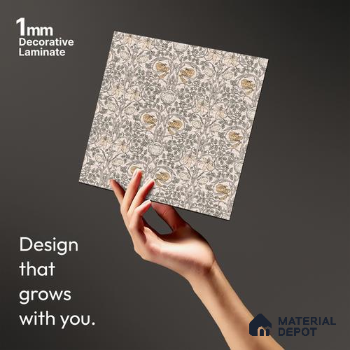 Patterned Look LM 20094 8 ft x 4 ft Texture Finish Decorative Laminate - 1 mm | Suitable for Bedroom, TV Unit, Wardrobe