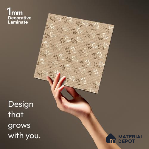 Patterned Look LM 20102 8 ft x 4 ft Texture Finish Decorative Laminate - 1 mm | Suitable for Bedroom, TV Unit, Wardrobe