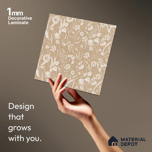 Patterned Look LM 20104 8 ft x 4 ft Texture Finish Decorative Laminate - 1 mm | Suitable for Bedroom, TV Unit, Wardrobe