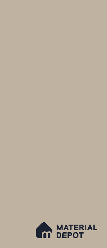 Taupe Brown Solid Colors look LM 23870 8 ft x 4 ft High Gloss Finish 6H Anti Scratch Acrylic Laminate - 2 mm | Suitable for Living Room, Kitchen, Office | Matching Edgeband Code - EB 9111