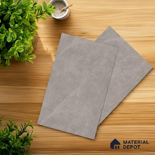 Grey Marble Look LM 03890 8 ft x 4 ft Matte Finish Decorative Laminate - 1 mm | Suitable for TV Unit, Wardrobe, Kitchen Cabinets
