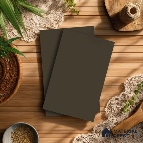 Brown Textured Solid Look LM 20122 8 ft x 4 ft Texture Finish Decorative Laminate - 1 mm | Suitable for TV Unit, Wardrobe, Kitchen Cabinets