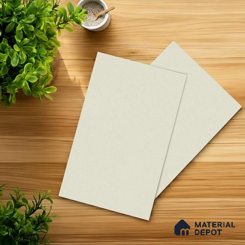 Beige Solid Colors look 2BBR 4003 A 183 Warm Whisper 8 ft x 4 ft Glossy Finish Decorative Laminate - 1 mm | Suitable for Living Room, Kitchen, Office | Matching Edgeband 110130 from Rehau