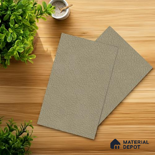 Beige Solid Colors look 2B4735 A 197 Stone Blush 8 ft x 4 ft Texture Finish Decorative Laminate - 1 mm | Suitable for Bedroom, TV Unit, Wardrobe, Kitchen Cabinet | Matching Edgeband 1054 from E3