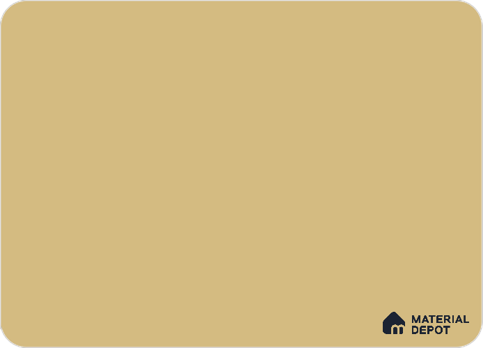 Beige Solid Colors Look MT 707 8 ft x 4 ft Matte Finish 6H Anti Scratch Acrylic Laminate - 1.5 mm | Suitable for TV Unit, Wardrobe, Kitchen Cabinets