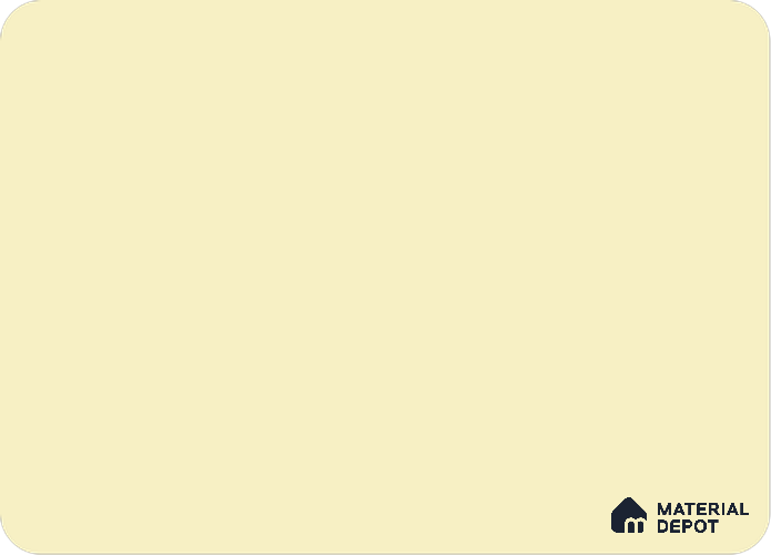 Cream Solid Colors Look MT 709 8 ft x 4 ft Matte Finish 6H Anti Scratch Acrylic Laminate - 1.5 mm | Suitable for TV Unit, Wardrobe, Kitchen Cabinets
