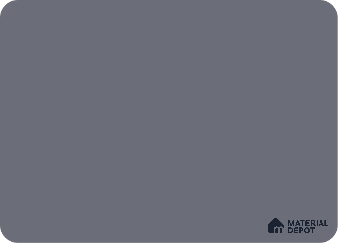 Grey Solid Colors Look MT 715 8 ft x 4 ft Matte Finish 6H Anti Scratch Acrylic Laminate - 1.5 mm | Suitable for TV Unit, Wardrobe, Kitchen Cabinets