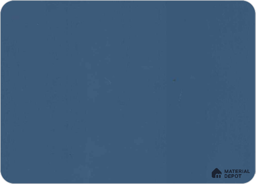 Blue Solid Colors Look MT 718 8 ft x 4 ft Matte Finish 6H Anti Scratch Acrylic Laminate - 1.5 mm | Suitable for TV Unit, Wardrobe, Kitchen Cabinets