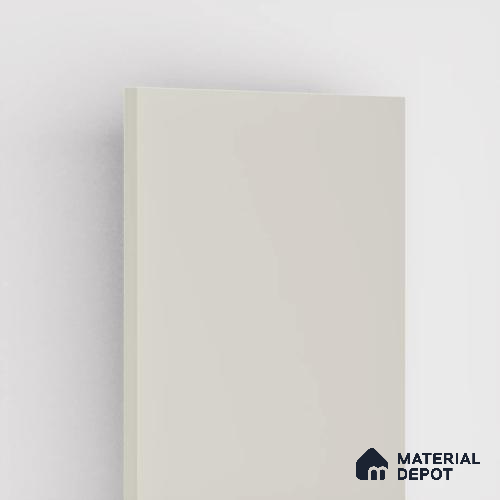 Soft Ivory Solid Colors Look LM 21689 8 ft x 4 ft High Gloss Finish 6H Anti Scratch Acrylic Laminate - 1.5 mm | Suitable for Living Room, Kitchen, Office