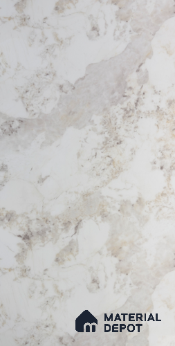 Ivory Marble Look LM 21677 8 ft x 4 ft High Gloss Finish 6H Anti Scratch Acrylic Laminate - 1.5 mm | Suitable for TV Unit, Wardrobe, Kitchen Cabinets