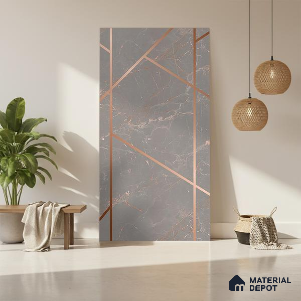 Patterned Look LM 20216 8 ft x 4 ft Super Matte Finish Decorative Laminate - 1 mm | Suitable for Bedroom, TV Unit, Wardrobe