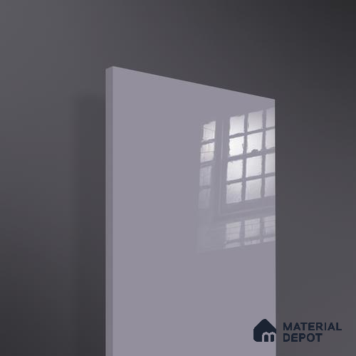 Ferrero 1B 0847 Muted Violet 8 ft x 4 ft Solid Series High Gloss Finish Acrylic Laminate - 1.5 mm (LM 01143) | Matching Edgeband Code - 847 | Suitable for Kitchen Cabinets, Study Areas, Wardrobe