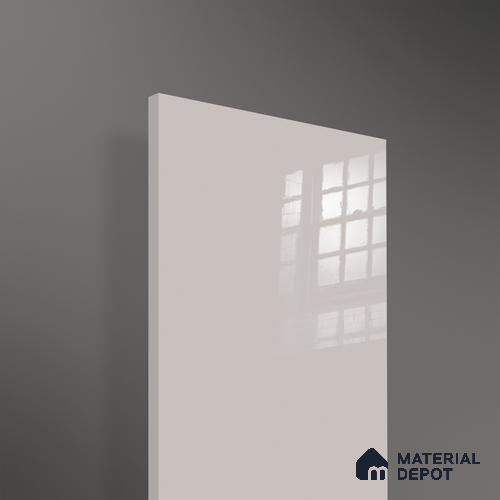 Ferrero 1B 0850 Pebble Beige 8 ft x 4 ft Solid Series High Gloss Finish Acrylic Laminate - 1.5 mm (LM 01146) | Matching Edgeband Code - 850 | Suitable for Kitchen Cabinets, Study Areas, Wardrobe