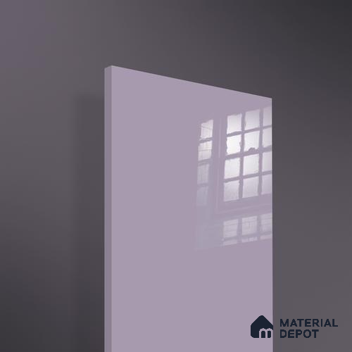 Ferrero 1B 0831 Lavender Lilac 8 ft x 4 ft Solid Series High Gloss Finish Acrylic Laminate - 1.5 mm (LM 01162) | Matching Edgeband Code - 831 | Suitable for Kitchen Cabinets, Study Areas, Wardrobe