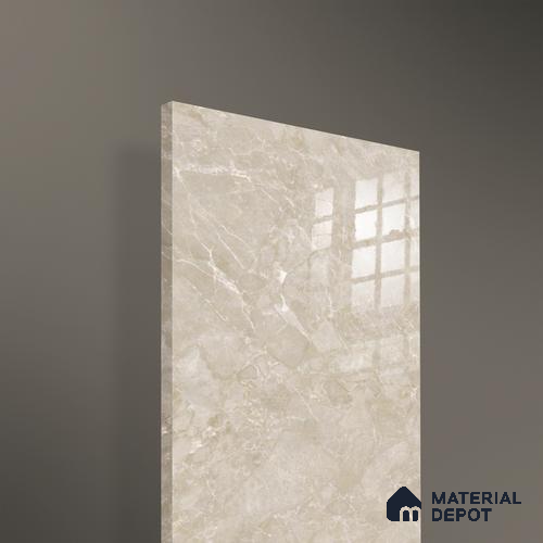 Ferrero 2A 01910 Golden Sands 8 ft x 4 ft High Gloss Finish 6H Anti Scratch Acrylic Laminate - 1.5 mm | Suitable for Bedroom, TV Unit, Wardrobe, Kitchen Cabinet
