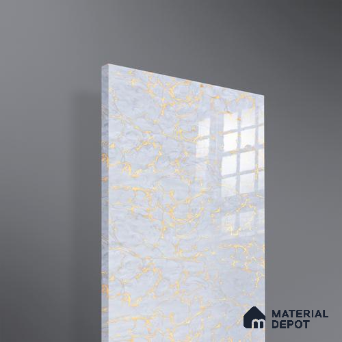 Ferrero 2A 01924 Radiant Lace 8 ft x 4 ft High Gloss Finish 6H Anti Scratch Acrylic Laminate - 1.5 mm | Suitable for Bedroom, TV Unit, Wardrobe, Kitchen Cabinet