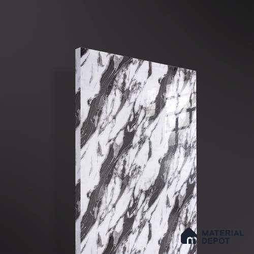 Ferrero 2A 01929 Night Drift 8 ft x 4 ft High Gloss Finish 6H Anti Scratch Acrylic Laminate - 1.5 mm | Suitable for Bedroom, TV Unit, Wardrobe, Kitchen Cabinet