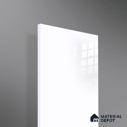 Ferrero 1C 01501 Cloudy Pearl 8 ft x 4 ft High Gloss Finish 6H Anti Scratch Acrylic Laminate - 1.5 mm | Suitable for Living Room, Kitchen, Office