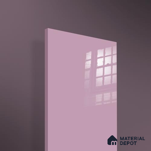 Ferrero 1C 01516 Dusky Rose 8 ft x 4 ft High Gloss Finish 6H Anti Scratch Acrylic Laminate - 1.5 mm | Suitable for Living Room, Kitchen, Office