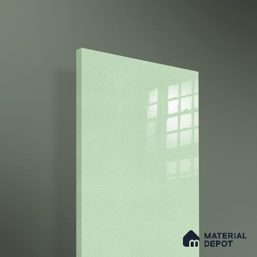 Ferrero 1C 01537 Jade Gleam 8 ft x 4 ft High Gloss Finish 6H Anti Scratch Acrylic Laminate - 1.5 mm | Suitable for Bedroom, TV Unit, Wardrobe, Kitchen Cabinet