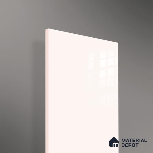 Ferrero 1C 01568 Ivory Peach 8 ft x 4 ft High Gloss Finish 6H Anti Scratch Acrylic Laminate - 1.5 mm | Suitable for Living Room, Kitchen, Office