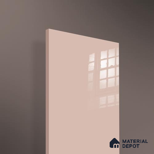 Ferrero 1C 01569 Antique Blush 8 ft x 4 ft High Gloss Finish 6H Anti Scratch Acrylic Laminate - 1.5 mm | Suitable for Living Room, Kitchen, Office