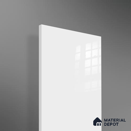 Ferrero 1C 01567 Icy Pearl 8 ft x 4 ft High Gloss Finish 6H Anti Scratch Acrylic Laminate - 1.5 mm | Suitable for Living Room, Kitchen, Office